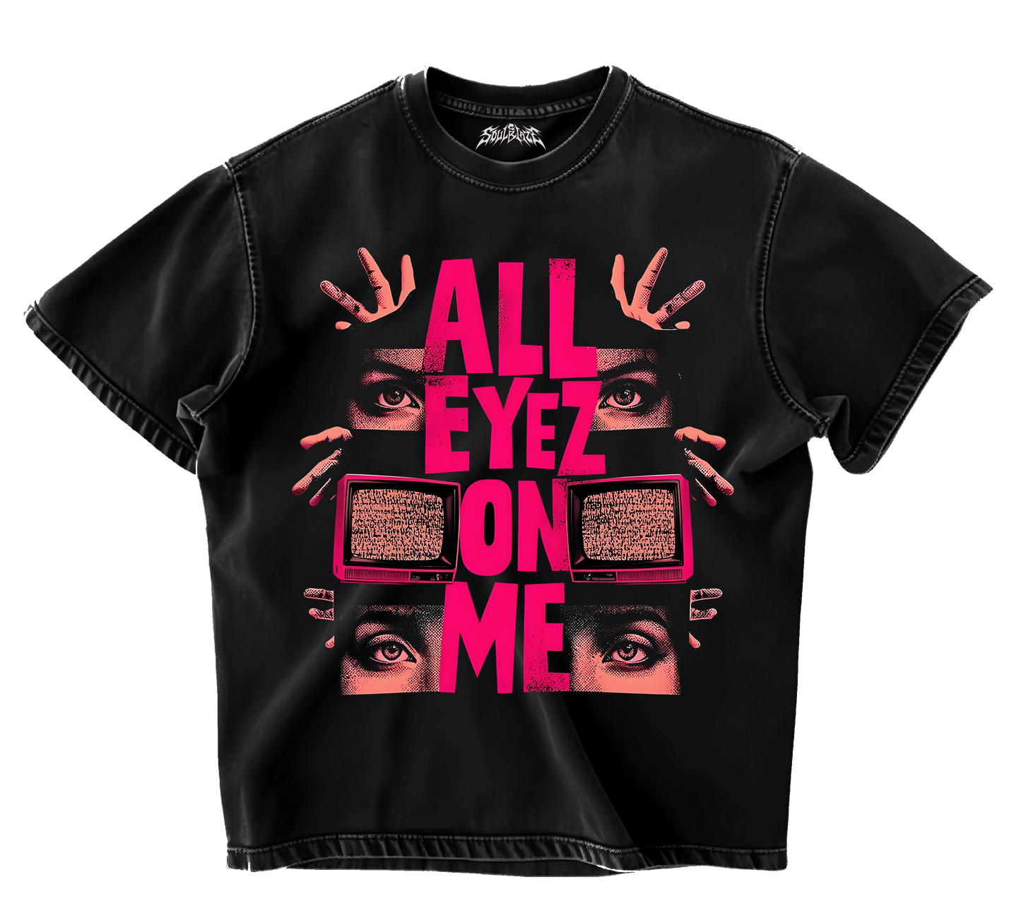 ALL EYES ON ME OVERSIZED T-SHIRT