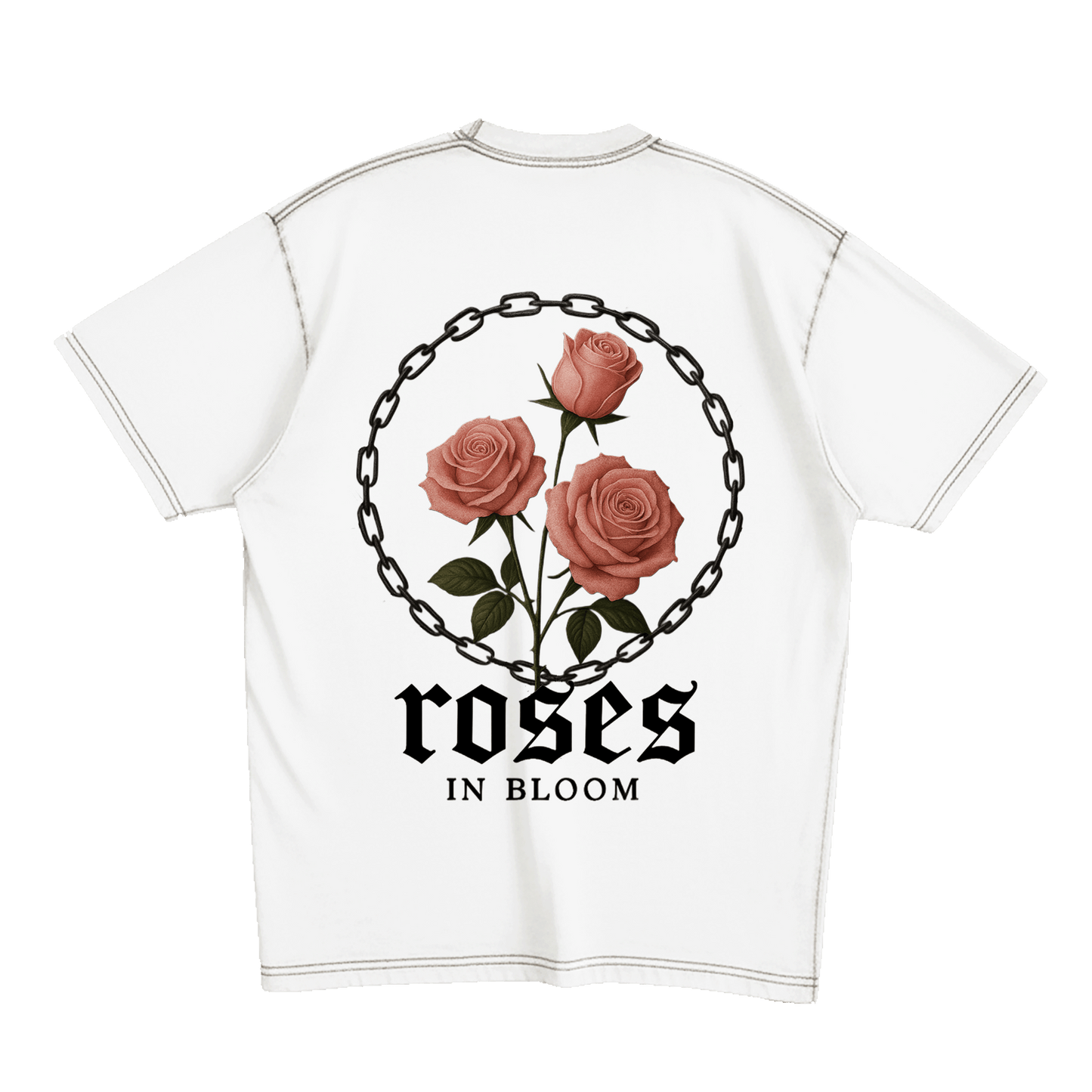 ROSES IN BLOOM OVERSIZED T-SHIRT