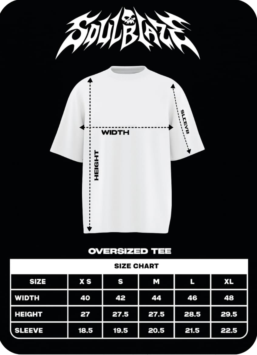 DYSTOPIA OVERSIZED T-SHIRT