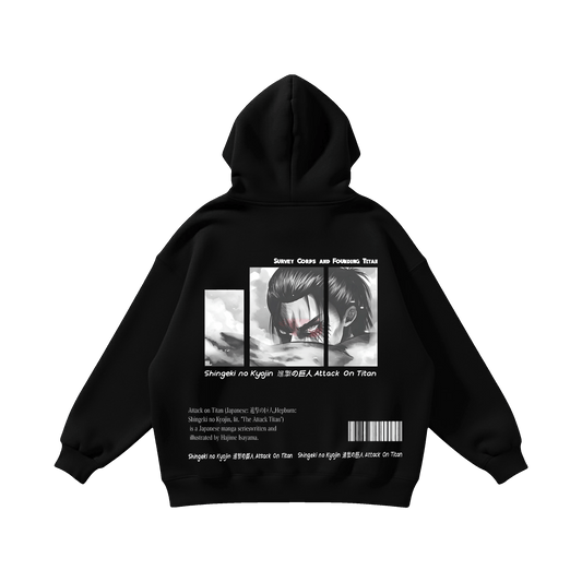 EREN JEAGER OVERSIZED HOODIE