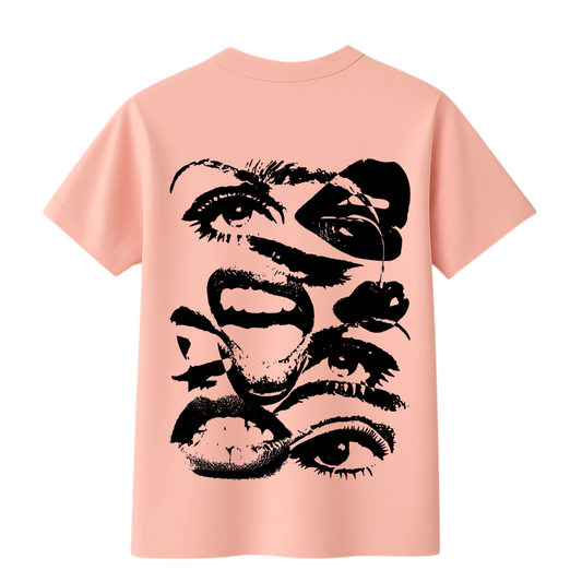 BROKEN GAZE OVERSIZED T-SHIRT