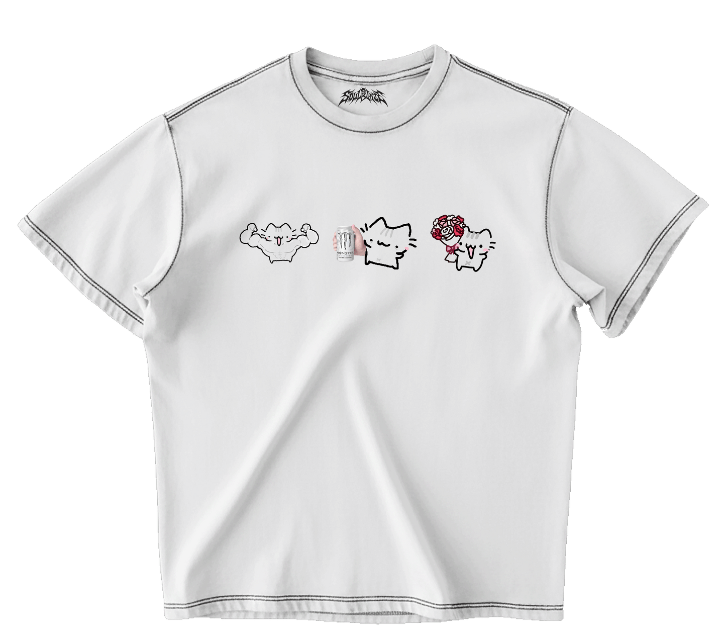 MONSTER OVERSIZED T-SHIRT