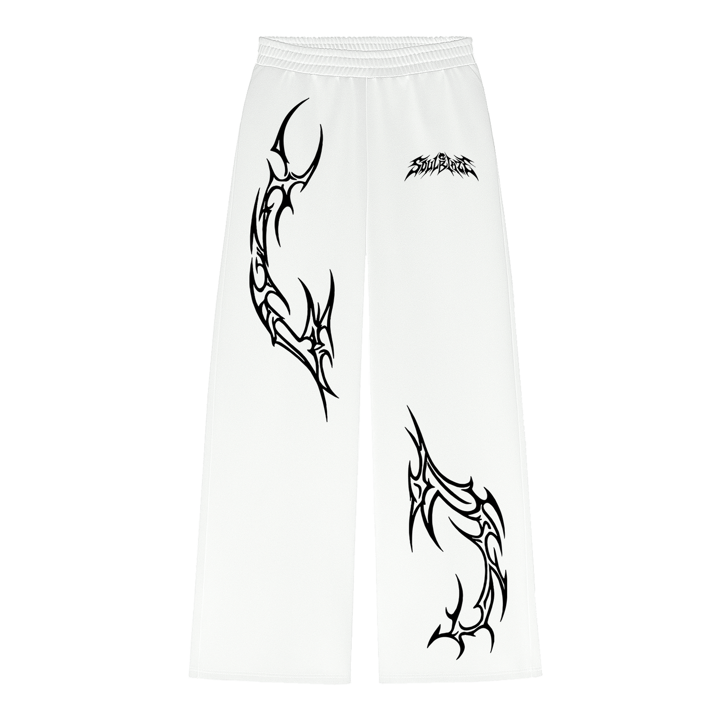 DRAGON'S TALE UNISEX WHITE SWEATPANT
