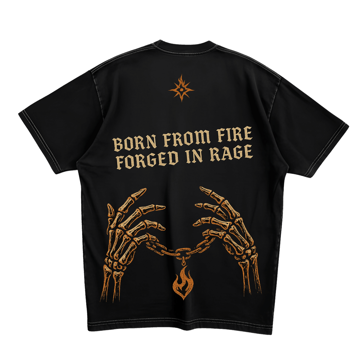 FORGED IN RAGE OVERSIZED T-SHIRT