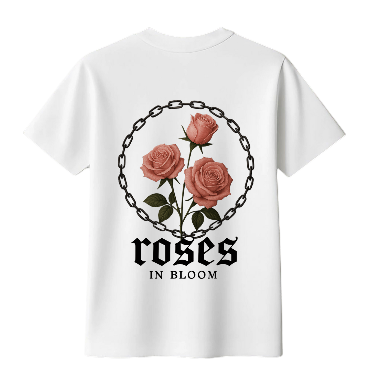 ROSES IN BLOOM OVERSIZED T-SHIRT
