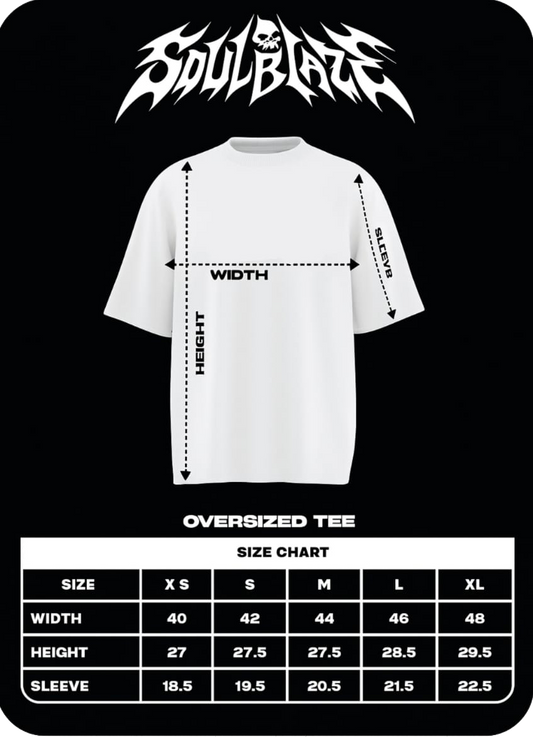BROKEN GAZE OVERSIZED T-SHIRT
