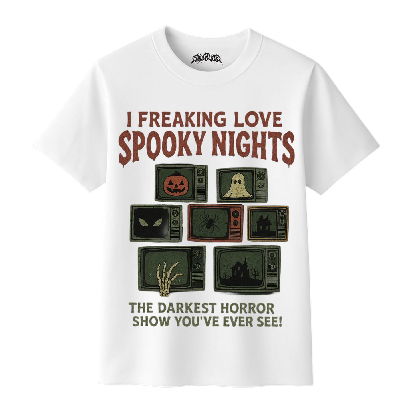 SPOOKY NIGHTS OVERSIZED T-SHIRT