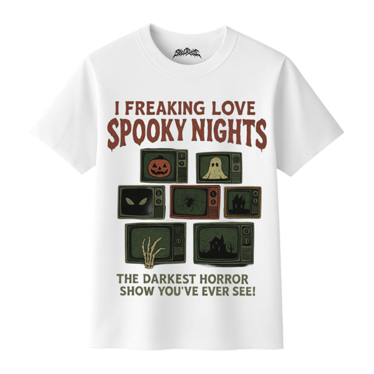 SPOOKY NIGHTS OVERSIZED T-SHIRT